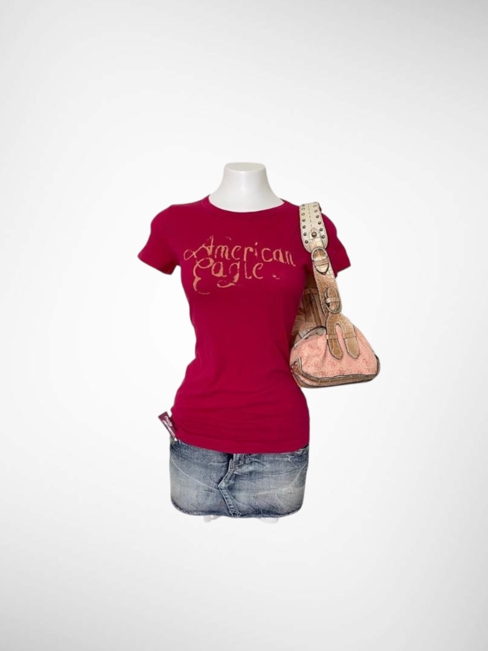 American Eagle Outfitters Hot Pink Tee